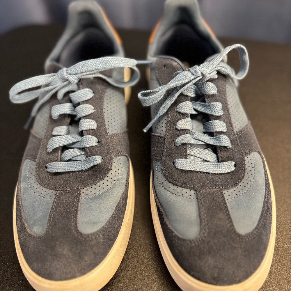 Cole Haan Navy and Light Blue Sneakers